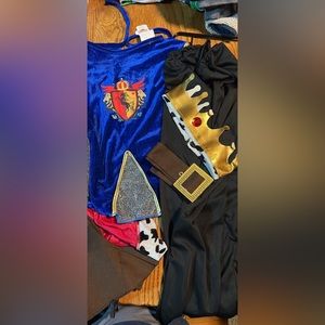 Kid's Boy Medieval Prince King Costume, kids size s